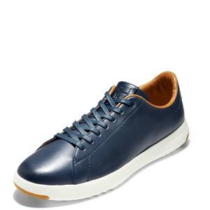 Cole Haan Navy and Tan Sneakers